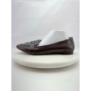 Vionic Savannah Womens Size 11 Flat Loafers Casual Comfort Shoes Burgundy Wine